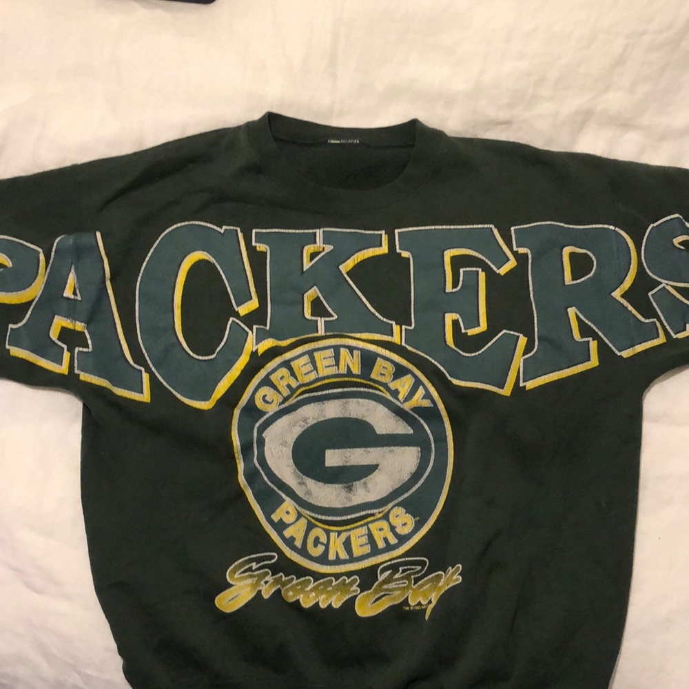 Vintage Green Bay Packers Crew Neck